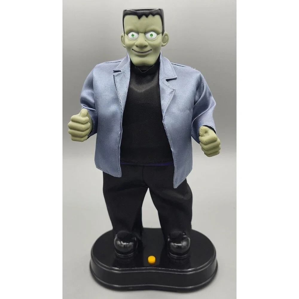 Gemmy Animated Hip Swinging Frankenstein Monster Mash Halloween Vintage 1998